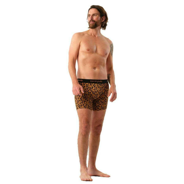 Comfyballs Yellow Cotton Long Boxer