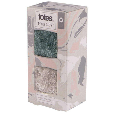 totes-toasties-green-2-pack-chenille-supersoft-bed-socks-34518046