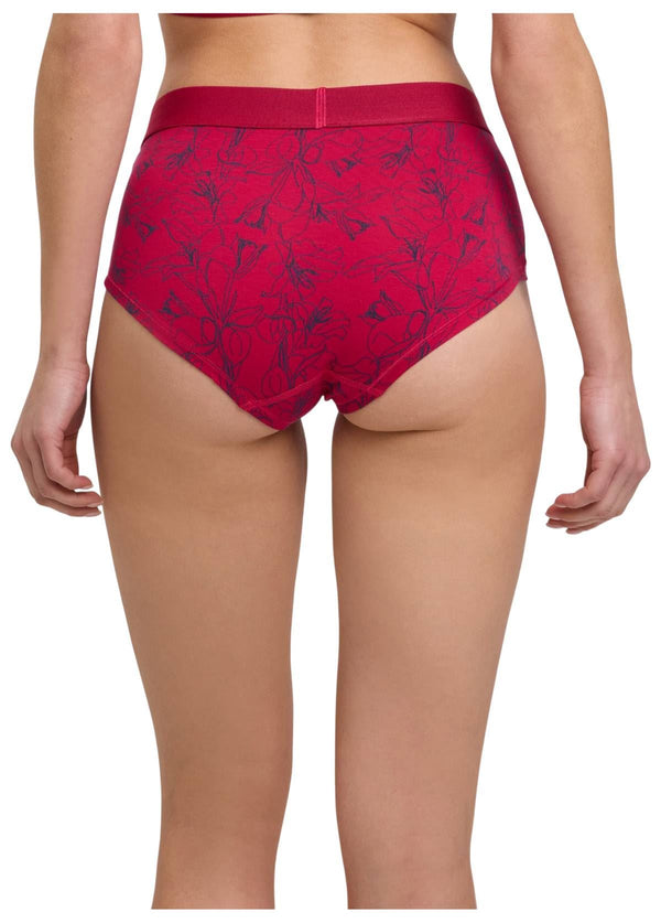 Falke Black Daily Comfort Print 2-Pack Hipster Brief