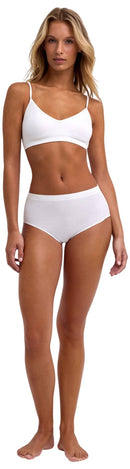 Falke White Daily Seamless Bustier Bralette