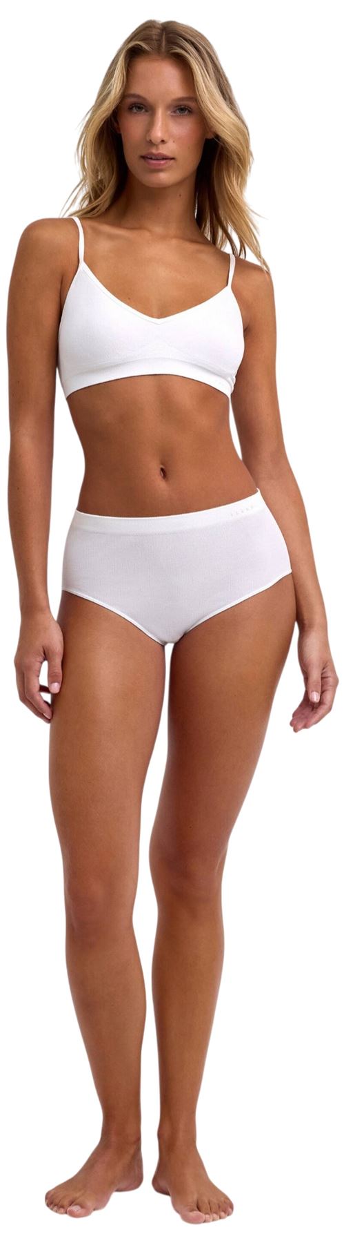 Falke White Daily Seamless Bustier Bralette