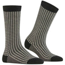 burlington-black-pepita-socks-34597025