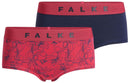 Falke Black Daily Comfort Print 2-Pack Hipster Brief