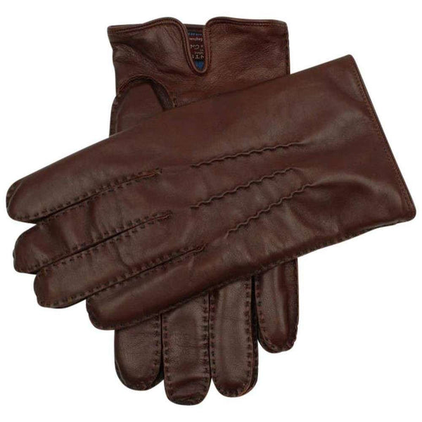 Dents Tan Levens Cashmere Lined Hairsheep Leather Gloves
