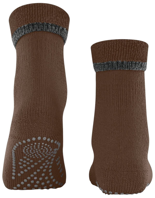 Falke Brown Cuddle Pad Slipper Socks