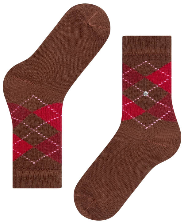 Burlington Brown Whitby Socks
