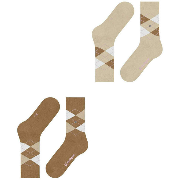 burlington-beige-everyday-argyle-2-pack-socks-34596992