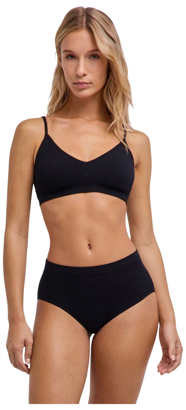 Falke Black Daily Seamless Bustier Bralette