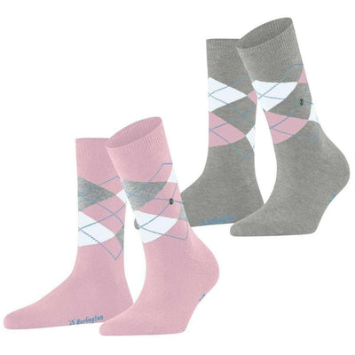 burlington-pink-everyday-argyle-2-pack-socks-34596999