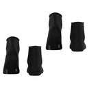 Esprit Black Basic Pure 2 Pack Short Socks