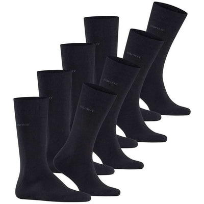 Esprit Black Solid 4 Pack Socks