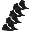 Esprit Black Solid Sneaker 4 Pack Socks