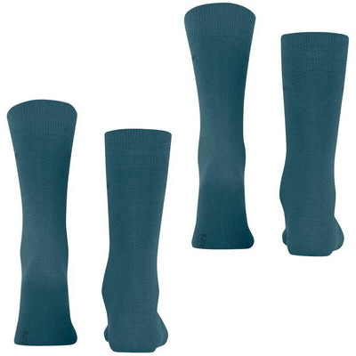 Esprit Blue Basic Uni 2 Pack Socks