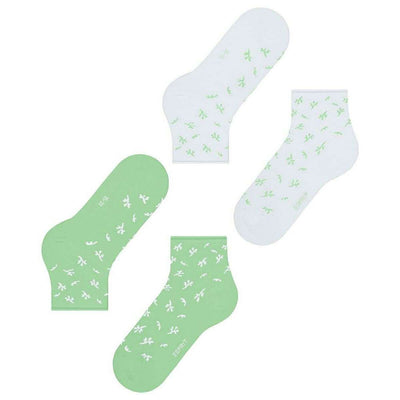 Esprit Green Twig 2 Pack Socks