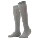 Esprit Grey Basic Pure Knee High Socks
