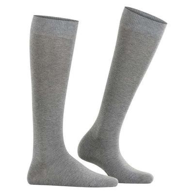 Esprit Grey Basic Pure Knee High Socks