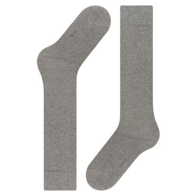 Esprit Grey Basic Pure Knee High Socks
