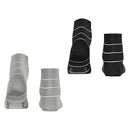Esprit Grey Fine Line 2 Pack Short Socks