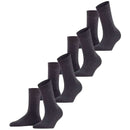 Esprit Grey Solid 4 Pack Socks