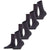 Esprit Grey Solid 4 Pack Socks