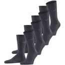 Esprit Grey Solid 4 Pack Socks