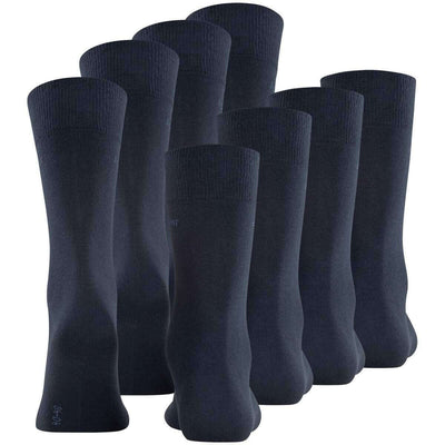 Esprit Navy Solid 4 Pack Socks