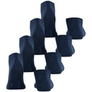 Esprit Navy Solid Sneaker 4 Pack Socks