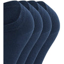 Esprit Navy Solid Sneaker 4 Pack Socks
