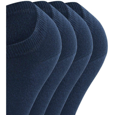 Esprit Navy Solid Sneaker 4 Pack Socks