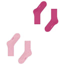 Esprit Pink Fine Dot 2 Pack Socks