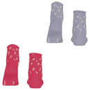 Esprit Pink Twig Short 2 Pack Socks