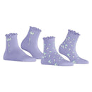 Esprit Purple Blossom 2 Pack Socks
