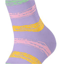 Esprit Purple Brushed Stripes 2-Pack Socks