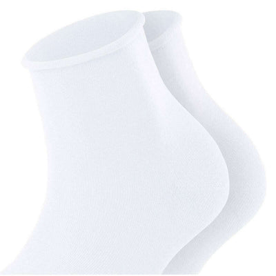 Esprit White Basic Pure 2 Pack Short Socks