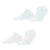 Esprit White Fine Dot 2 Pack Sneaker Socks