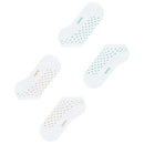 Esprit White Fine Dot 2 Pack Sneaker Socks