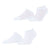 Esprit White Fine Dot 2 Pack Sneaker Socks