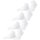 Esprit White Solid Sneaker 4 Pack Socks
