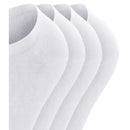 Esprit White Solid Sneaker 4 Pack Socks