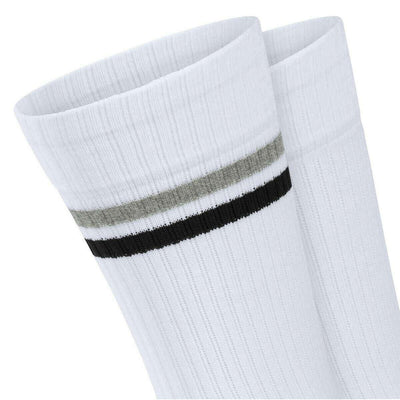 Esprit White Tennis Stripe 2 Pack Socks