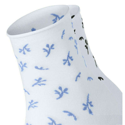 Esprit White Twig 2 Pack Socks