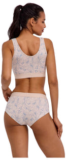 Falke Blue Daily Comfort Print 2-Pack Bustier Bralette