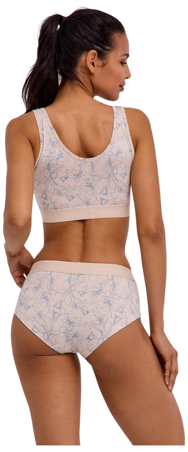 Falke Blue Daily Comfort Print 2-Pack Bustier Bralette