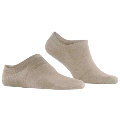 Falke Beige Climawool No Show Socks
