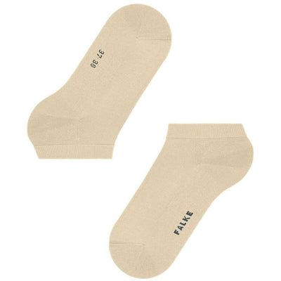 Falke Beige Climawool Sneaker Socks
