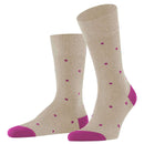Falke Beige Dot Socks