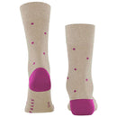 Falke Beige Dot Socks