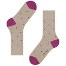 Falke Beige Dot Socks