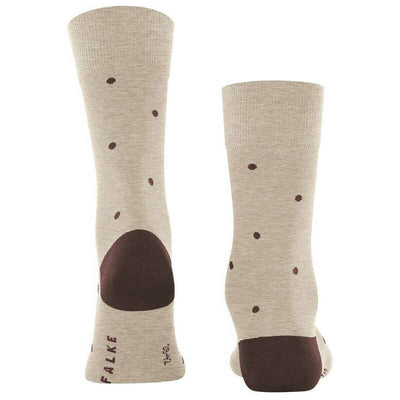 Falke Beige Dot Socks