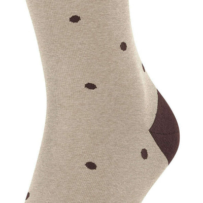 Falke Beige Dot Socks